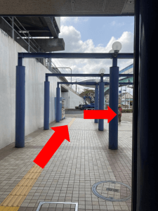 八坂駅　道のり