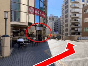 駅からの道のり4