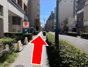 駅からの道のり5