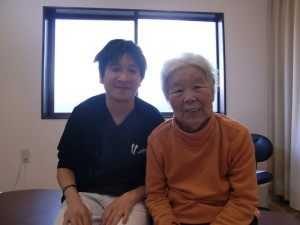 「今では一人で歩けるようになりました」