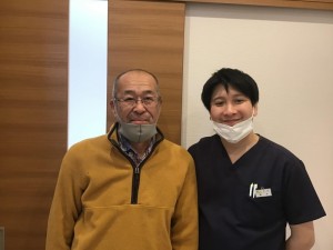 「歩行時の足のしびれがとれビックリ」