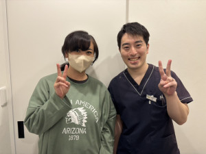 「首こり肩こりやふらつきが改善され仕事にも取り組めています」